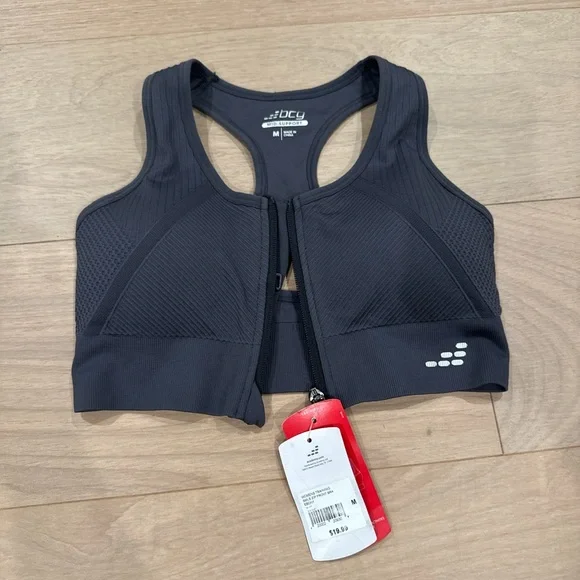 BCG Women's Gray Sports Bra - Picture 2 of 5
